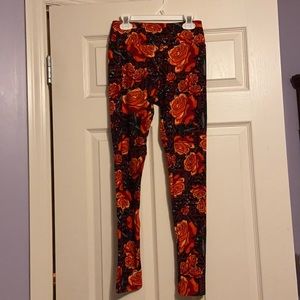 Lularoe Rose Leggings